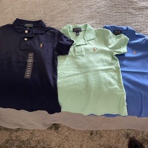 3 4T Collared Polo Ralph Lauren Shirts